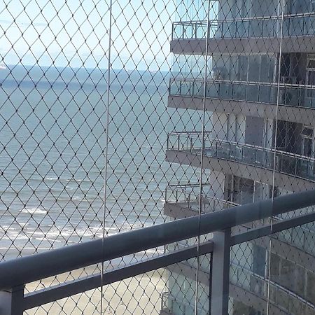 Maravilhoso Apto Vista Mar Jacuzzi Wi Fi Pe Areia Santos  Exteriör bild