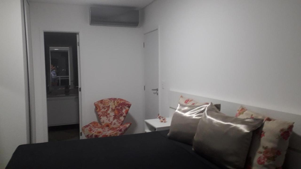 Maravilhoso Apto Vista Mar Jacuzzi Wi Fi Pe Areia Santos  Exteriör bild