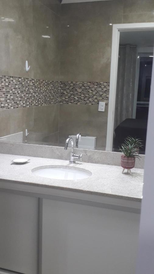 Maravilhoso Apto Vista Mar Jacuzzi Wi Fi Pe Areia Santos  Exteriör bild