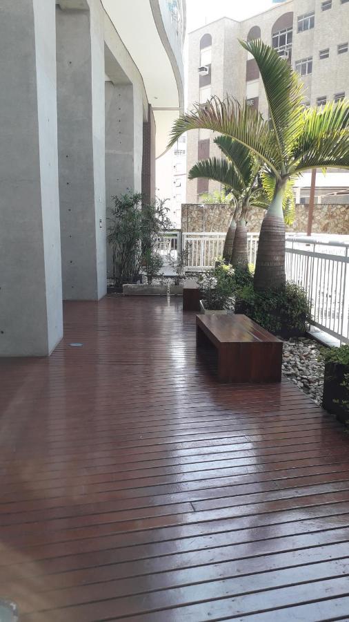 Maravilhoso Apto Vista Mar Jacuzzi Wi Fi Pe Areia Santos  Exteriör bild