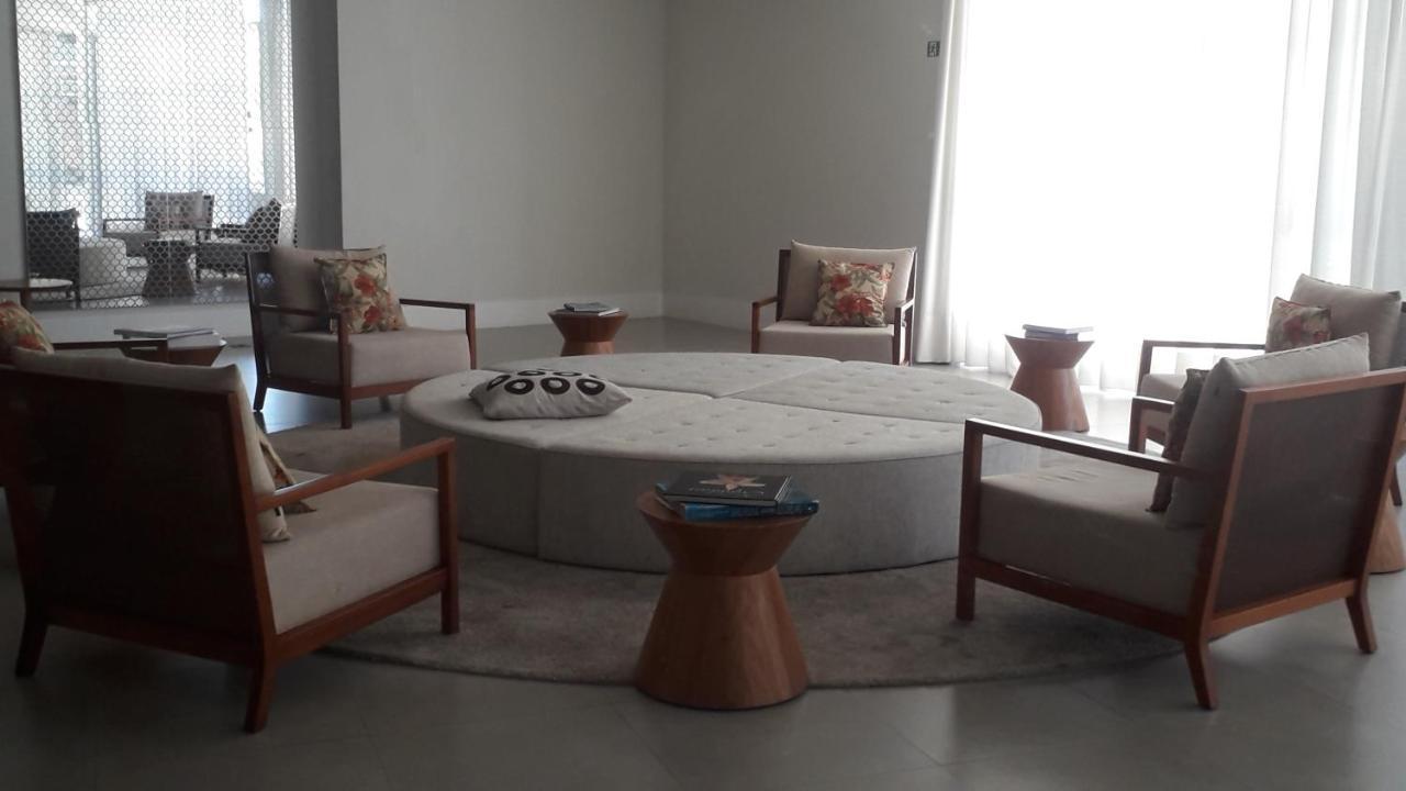 Maravilhoso Apto Vista Mar Jacuzzi Wi Fi Pe Areia Santos  Exteriör bild