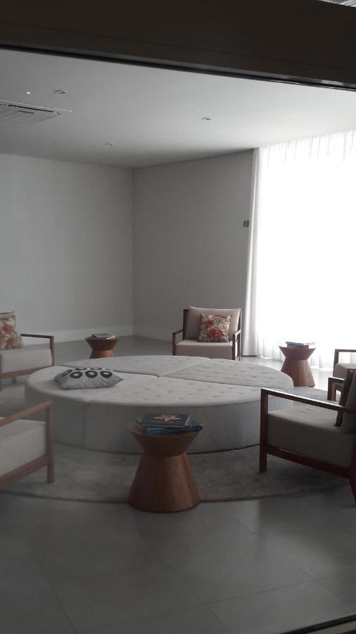 Maravilhoso Apto Vista Mar Jacuzzi Wi Fi Pe Areia Santos  Exteriör bild