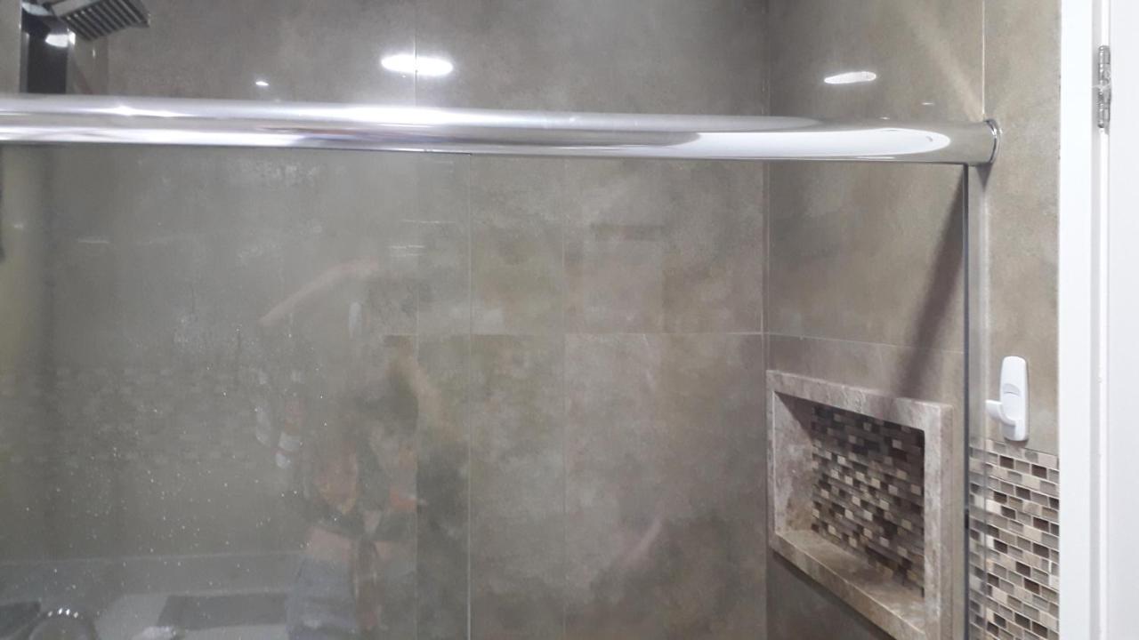 Maravilhoso Apto Vista Mar Jacuzzi Wi Fi Pe Areia Santos  Exteriör bild